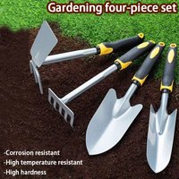 1pcs Garden Hoe Shovel Combo Tool Digging Weeding Planting Hand Tool for Lawn Farm Pot Outdoor Small Trowel