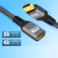 0.5m 4K 8K HDMI HDMI-Compatible extender Cable HDTV HDMI male to female cable for Laptop HDTV Projection Camera Monitor Cable