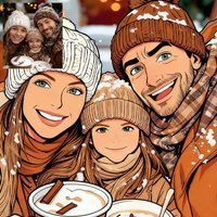 Custom photos to anime portraits,personalized gifts for family and friends,frameless living room decor,unforgettable birthday