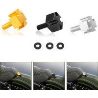Motorcycle 1/4" Seat Cross Mount Screw Bolt For Harley Davidson Sportster Softail Dyna Wide Glide Roadking Streetbob Street Bob