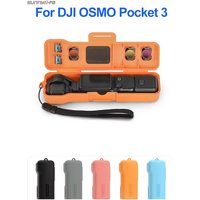 For DJI Osmo Pocket 3 Protective Case Anti Scratch Cover With Lanyard Shockproof Resistant Portable for Outdoor Vlog Accessory