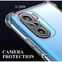 Original Clear Airbag Covers Cases for Xiaomi POCO F3 Pro GT POCOF3 F3Pro F3GT Soft Edge Protection Anti Fall Phone Fundas Armor