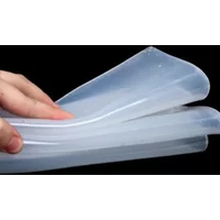 0.1mm/0.2mm/0.3mm/0.5mm/0.8mm 1mm Top Quality Silicone Rubber Sheet 500mm Width 500mm Length Transparent Silicone Film rubber