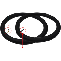 AliExpress NONE 16 inch 16x1.75/2.125 inner tube bent rod straight air valve high-quality electric bicycle/electric motorcycle thick inner tube