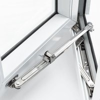 Restrictor Sliding Wind Brace Telescopic Window Support Stainless Steel Limiter Angle Controller Stopper Heavy Duty Gusset Fixed