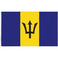 EOODLOVE 90×150cm National Flag Barbados Flag Polyester Flag National Flag Indoor and Outdoor Decorative Flag