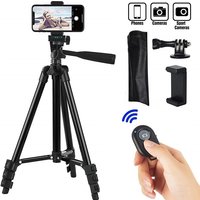 Portable Tripod Stand 102cm Universal Photography for Gopro iPhone Samsung Xiaomi Huawei Phone Aluminum Travel Mini Tripods Par