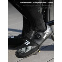 AliExpress West Biking WEST BIKING Half Palm Shoes Cover Winter Keep warm Windproof Cycling Protect Boot Case Bike Shoes Cover Half Overshoes Men Women