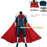Super boy Cosplay prime Costume with shoes Customized size