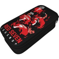 New The Red Seven Man Utd Pencil Cases ronaldos Pencilcases for Student Large Storage Bags Office Gift Stationery