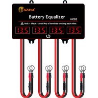 MAZAVA HC02 Battery Equalizer For 12/24/36/48V Batteries Voltage balancer 4S Active Lead Acid Touch Switch Battery Controller