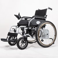 Electric wheelchair intelligent fully automatic elderly disabled light folding four-wheel scooter lithium battery