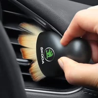 Car Interior Cleaning Tool Air Conditioner Air Outlet Cleaning Brush For Skoda Octavia KAMIQ KODIAQ SUPERB RAPID FABIA YETI