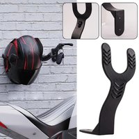 AliExpress NONE Helmet Rack Wall Mounted Wall-Mounted Helmet Rack for E-Bike/Motorcycle No-Drill Safety Hook Storage Space-Saving Hanger
