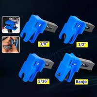 4Pcs Auto Brake Caliper Piston Seal Stopper Tools Car Brake Oil Nozzle Clamp Car Brake Oil Pipe Plug Plug Brake Oil Tool