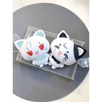 10CM Anime Ishigami Senkuu Asagiri Gen Cosplay Anime Plush Cartoon Figure Model Plushie Room Decoration Plush Pendant