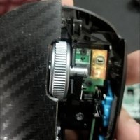 652F Mouse Pulley Scroll Wheel Mouse Aluminum Alloy Rolling Wheel for GPROWireless GproX Superlight 2DEX