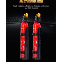Fire extinguisher Fixed Bracket Car Fire Protection Heavy Duty Fire Extinguisher Mounts Bracket Smoothly Placing Extinguishers