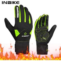 AliExpress INBIKE Winter Cycling Gloves Man Touch Screen Bicycle Gloves Thickened Men's Gloves MTB for Riding Bike Motorcyclist Accessories
