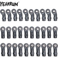 YEAHRUN 10PCS M4 Rod Ends Ball Head Plastic Link Linkage Balls Joint Holder Tie for 1/10 RC Crawler Car TRX4 TRX-4 Parts