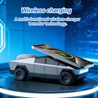 Creative Cyber Pickup Car Multi functional Mobile Watch 3-in-1 Wireless Charging Desktop Wireless Charger