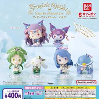 Genuine Bandai Pretty Cure Sanrio Co Branded Sitting Kuromi Doll Ornament Action Figures Model Doll Collect Ornaments Gifts