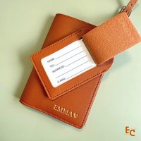 Personalisierter Reisepasshülle aus Leder, Reisepasshülle, Hochzeit, Trauzeuge, Brautjungfer, Trauzeuge, Geschenk, Hochzeit, Reisegeschenk, Geschenk f
