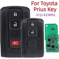 For Toyota Prius 2004 -2009 Auto Car Smart Remote Keyless Go Key Fob 2 3 Buttons 312/433MHz 4D Chip Keys FCC MOZB21TG MOZB31EG