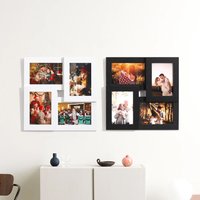 4x6 Picture Frames,Multiple Picture Frame Set of 4 Wall Decor,Family Picture Frames Collage Wall Decor for Family Couples Friend