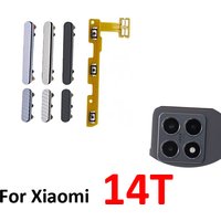 For Xiaomi MI 14T Phone Power Volume Button New On Off Up Down External Key Internal Flex Cable Repair Parts Black Blue
