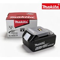 Batterie d'origine Makita BL1860 6Ah pour outils électriques Li-ion, remplacement LXT BL1850 BL1840 pour tournevis 18V avec BMS, batterie 18V