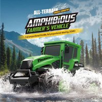 1551 1:14 Full Scale Amphibious Vehicle 2.4G Remote Control Full Scale Throttle Can Be Off-Road And Climb Remote Control Car Toy