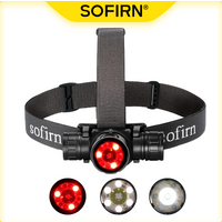 Sofirn HS21 Headlamp 2000lm EDC 18650 USB C Rechargeable Flashlight SFT40 Led Powerful Headlight IP65 Infrared Induction Torch