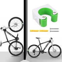 Road Bike Parking Racks Portable Bicycle Wall Mount Storage with Hanging Hook For Indoor Outdoor Space-Saving Bike Organiser