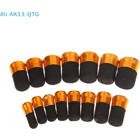 2Pcs Plug Natural Pattern Aluminum Alloy Fishing Tools Fishing Rod Pole Butt Caps Front Cover Stopper Plug End Protective Sleeve