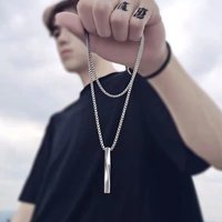 HIYEE DIY Mobius Pendant Chain Match Casually Unisex Stainless Steel Non-fading Waterproof Necklace Charms Jewelry Making
