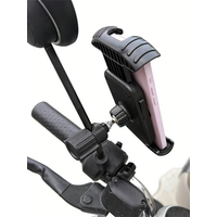 AliExpress NONE Bicycle Phone Clip Rearview Mirror Motorcycle Holder Rotating Knob Locking Mechanism Stability Enhancement Riding NavigationTool