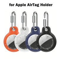 Eayburst AirTag Holder for Apple Airtags Case Shock Anti-Lost Keychain Secure Carabiner Clip Airtags Accessories for Keys Bags