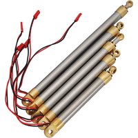 OD 12mm Metall Elektrische Simulation Zylinder 35/55/70/90/120mm Hub 5V ~ 8,4V Schubstange für RC Auto Bagger Roboter Modell Spielzeug Block