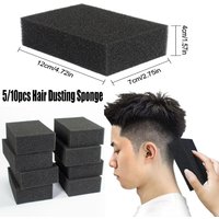 5/10pc Professional Soft Hair Dusting Sponge For Cutting Clean Reusable Non Shedding Barber Hair Tool Removal Neck Shoulder Dust