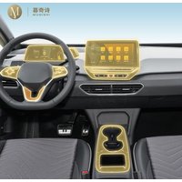 MUQSHI Pre cutting car Interior PPF paint protection film console transparent/matte TPU film For Volkswagen ID.3 E11/12 19-2024