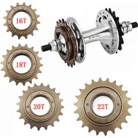Bicycle FreewheelUniversal Flywheel Sprocket Gear Bicycle Accessories Freewheel 410# 16T/18T/20T/22T Teeth 34mm Single Speed