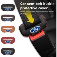 Car Seat Safety Belt Buckle Anti-Scratch Protector Clip For Ford Fiesta Ranger Mondeo Escape Ecosport Fusion Explorer