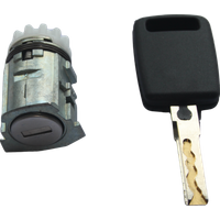 Door Lock Cylinder Front Left Door Lock Switch for Audi A3 2006-2012 A4 B7 2002-2009 AL366