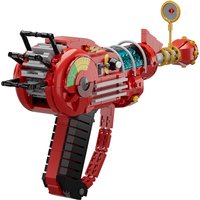 Gobricks MOC Call of Duty Ray Gun Building Blocks Model Shooting Game Red Laser Gun Weapons Bricks Assembly Toys Kids DIY Gifts
