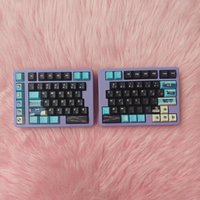 75key Wireless Split Mechanical Keyboard Kit Gasket Structure Hotswap Single Mode 2.4G DIY Custom Separate Keyboard Game Office