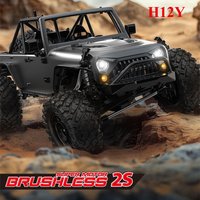 MJX H12Y 4WD RC Car 1/12 Professional Off-Road Racing 12km/H Brushless Motor 2.4G Remote Control Car Model Car Truck