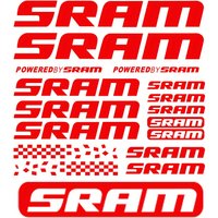 AliExpress NONE SRAM 2D Flat Vinyl Stickers Waterproof Scratch-Resistant PVC Holographic Rainbow Decals for Motorcycle Helmets Bike Frames