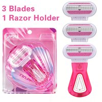 Women MIni Razor For Shaving Body Hair Replacement Blade Refills Ladies Razor Bikini