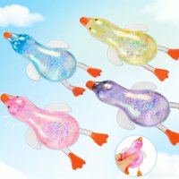 Cute Slow Rebound Stress Relief Ball Maltose Aurora Duck Squeeze Toy Decompression Stretch Toy for Adults And Children Gift